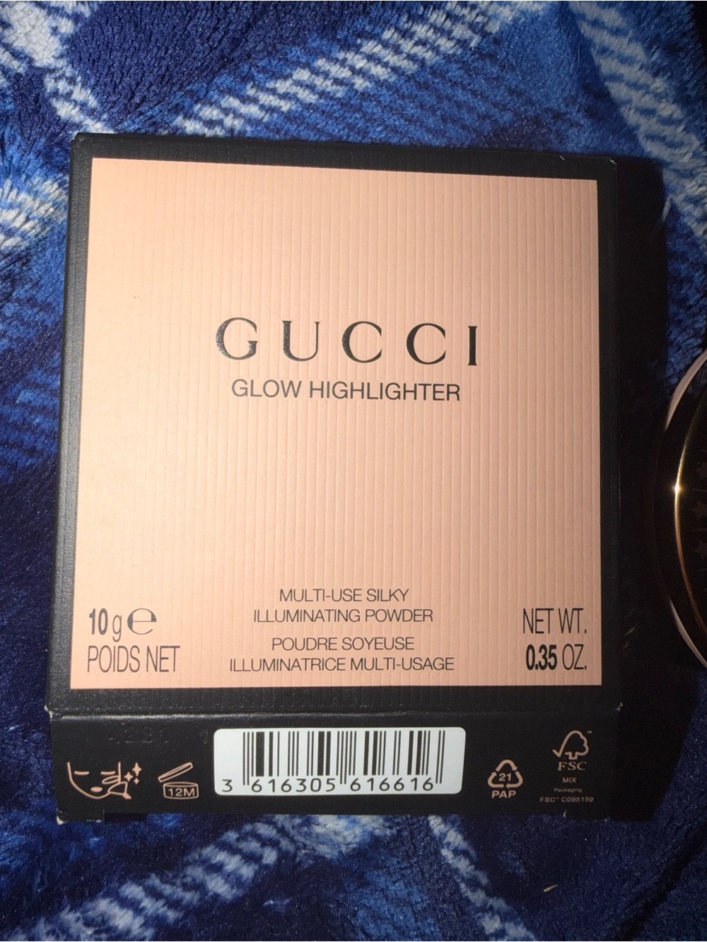 GUCCI Glow Highlighter — Soft Peach